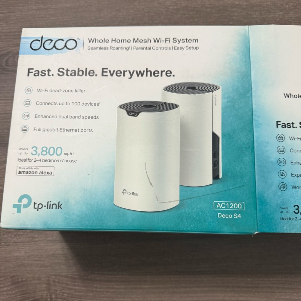 TP-Link Deco S4 AC1200 Mesh Wi-Fi System